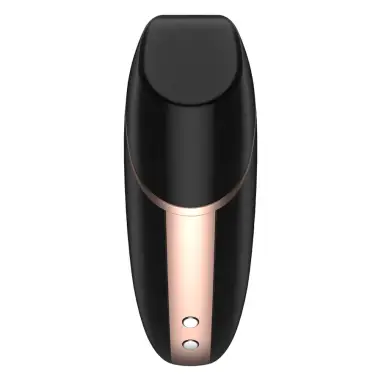 SATISFYER - LOVE TRIANGLE ESTIMULADOR Y VIBRADOR NEGRO 