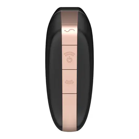 SATISFYER - LOVE TRIANGLE ESTIMULADOR Y VIBRADOR NEGRO 