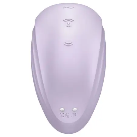 SATISFYER - PEARL DIVER ESTIMULADOR Y VIBRADOR VIOLETA Succionadores sin vibración