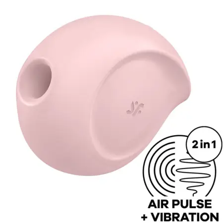 SATISFYER - SUGAR RUSH ESTIMULADOR Y VIBRADOR ROSA Succionadores sin vibración
