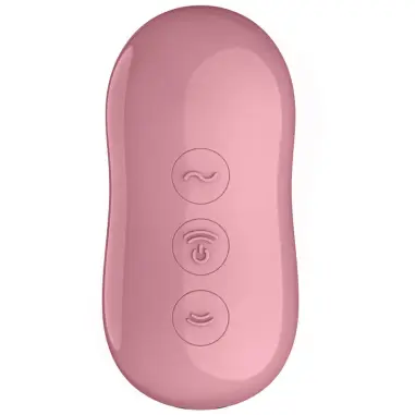 SATISFYER - COTTON CANDY ESTIMULADOR Y VIBRADOR ROSA Succionadores sin vibración