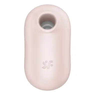SATISFYER - PRO TO GO 2 ESTIMULADOR Y VIBRADOR DOBLE BEIGE Succionadores sin vibración