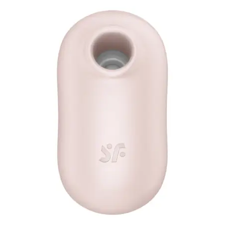 SATISFYER - PRO TO GO 2 ESTIMULADOR Y VIBRADOR DOBLE BEIGE Succionadores sin vibración