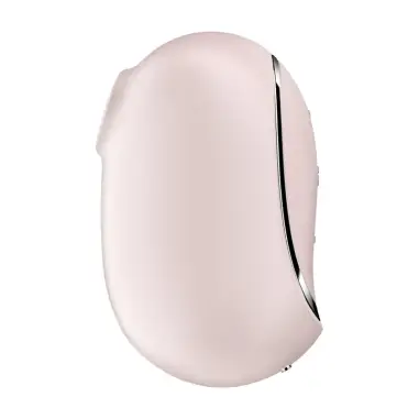 SATISFYER - PRO TO GO 2 ESTIMULADOR Y VIBRADOR DOBLE BEIGE Succionadores sin vibración