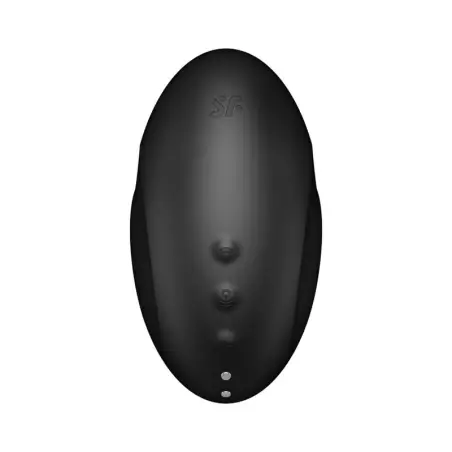 SATISFYER - VULVA LOVER 3 ESTIMULADOR Y VIBRADOR NEGRO Succionadores sin vibración