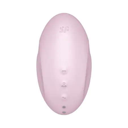 SATISFYER - VULVA LOVER 3 ESTIMULADOR Y VIBRADOR ROSA Succionadores sin vibración