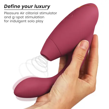 WOMANIZER - DUO 2 ESTIMULADOR BURDEOS 