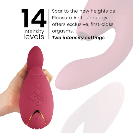 WOMANIZER - DUO 2 ESTIMULADOR BURDEOS 