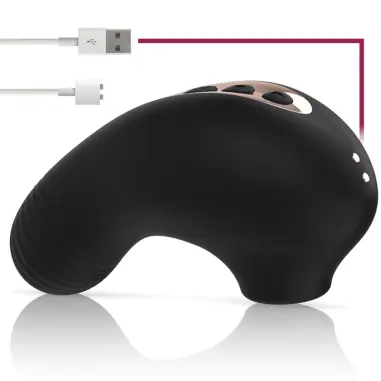 RITHUAL - SHUSHU PRO POCKET ESTIMULADOR CLITORIS 2 POTENTES MOTORES AZABACHE Mini vibradores
