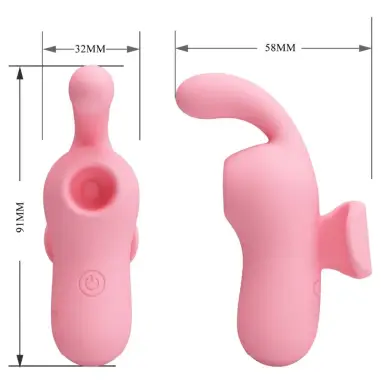 PRETTY LOVE - MINI FUN TOYS BY MAGIC FAIRY VIBRADOR & SUCCIONADOR 