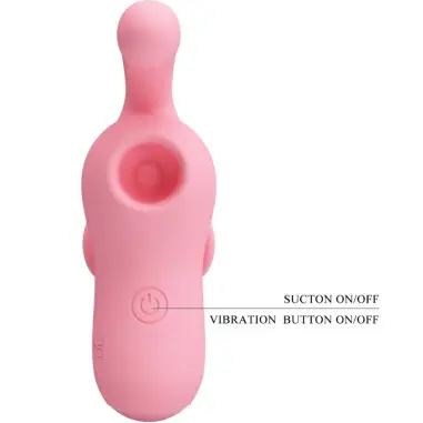 PRETTY LOVE - MINI FUN TOYS BY MAGIC FAIRY VIBRADOR & SUCCIONADOR 