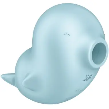 SATISFYER - SASSY SEAL ESTIMULADOR & VIBRADOR AZUL Succionadores con vibración