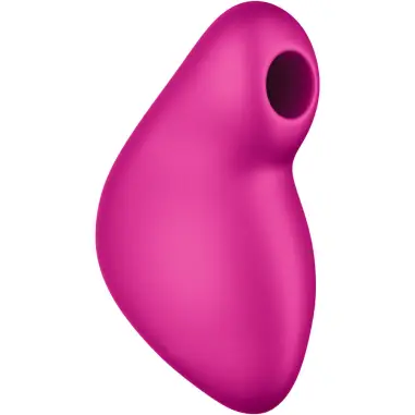 FUN FACTORY - ALLURE DOBLE VIBRADOR AIR PULSE MAGENTA Succionadores con vibración