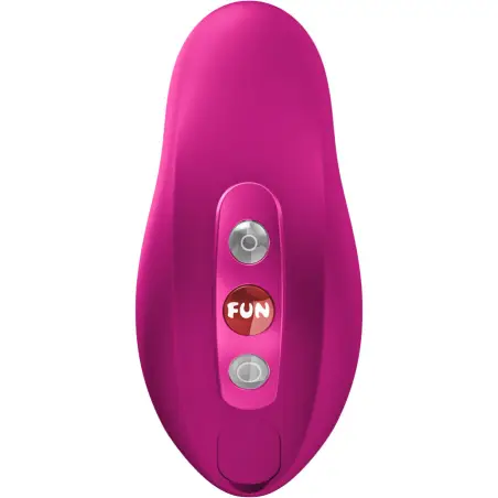 FUN FACTORY - ALLURE DOBLE VIBRADOR AIR PULSE MAGENTA Succionadores con vibración