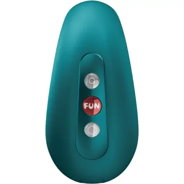 FUN FACTORY - CHERIE DOBLE VIBRADOR AIR PULSE VERDE Succionadores con vibración