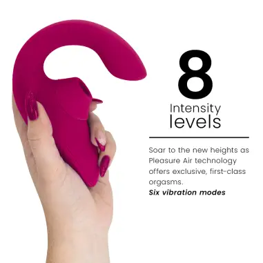 WOMANIZER - BLEND ESTIMULADOR VIBRADOR RABBIT FUCSIA Succionadores con vibración