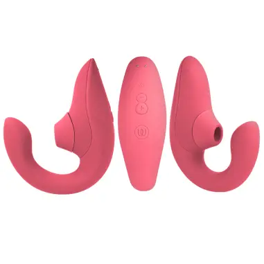 WOMANIZER - BLEND ESTIMULADOR VIBRADOR RABBIT ROSA Succionadores con vibración