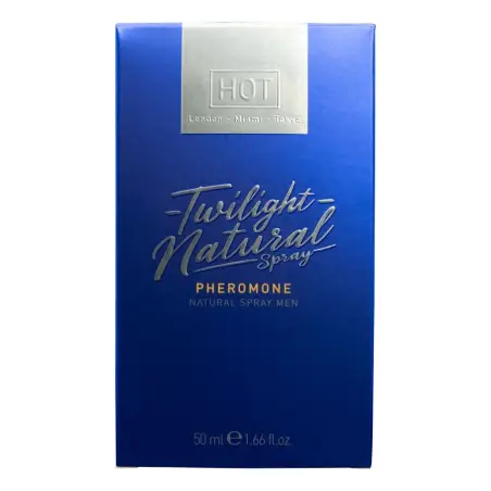 HOT - TWILIGHT SPRAY NATURAL CON FEROMONAS HOMBRE 50 ML Perfumes Feromonas Masculinas