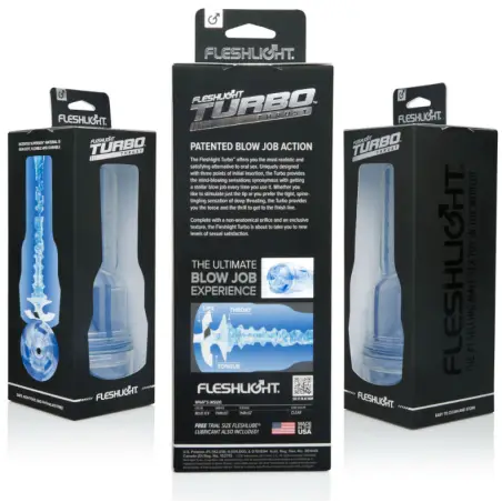 FLESHLIGHT - TURBO THRUST BLUE ICE Vaginas con vibración