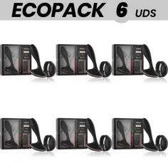 ECOPACK 6 UDS - ANBIGUO WATCHME CONTROL REMOTO VIBRADOR PLUG ANAL VERNET