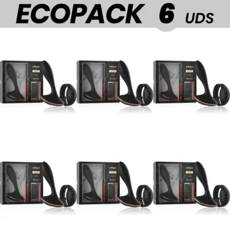 ECOPACK 6 UDS - ANBIGUO WATCHME CONTROL REMOTO VIBRADOR PLUG ANAL VERNET Vibradores control remoto