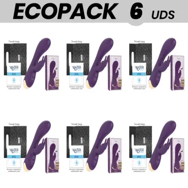 ECOPACK 6 UDS - TREASURE LAURENCE RABBIT VIBRATOR COMPATIBLE CON WATCHME WIRELESS TECHNOLOGY JUGUETES BIENESTAR