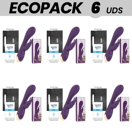 ECOPACK 6 UDS - TREASURE LAURENCE RABBIT VIBRATOR COMPATIBLE CON WATCHME WIRELESS TECHNOLOGY JUGUETES BIENESTAR