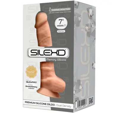 SILEXD - MODELO 1 PENE REALÍSTICO SILICONA PREMIUM SILEXPAN 17.5 CM Penes realísticos