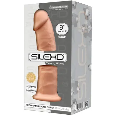 SILEXD - MODELO 2 PENE REALÍSTICO SILICONA PREMIUM SILEXPAN 23 CM Penes realísticos