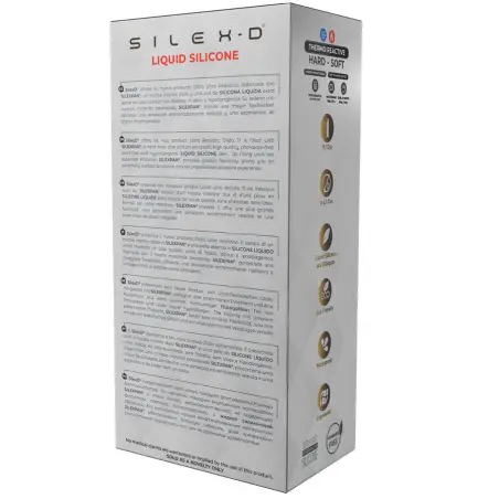SILEXD - PENE REALÍSTICO MODELO 8 SILICONA LÍQUIDA 20.6 CM Penes realísticos