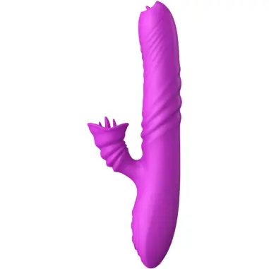 ARMONY - ANGELIA VIBRADOR MULTIFUNCION DOBLE LENGUA EFECTO CALOR VIOLETA Rotadores y vibradores