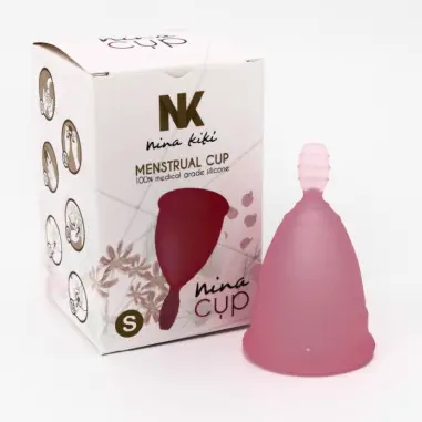 NINA KIKÍ - COPA MENSTRUAL TALLA S ROSA 6 + 1 GRATIS Copas vaginales