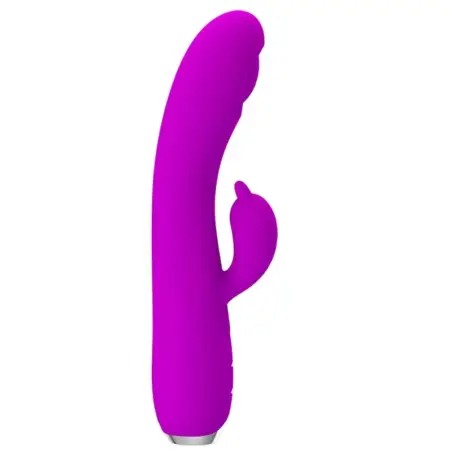 PRETTY LOVE - REGINA VIBRADOR-SUCCIONADOR RECARGABLE MORADO Vibradores Rabbit