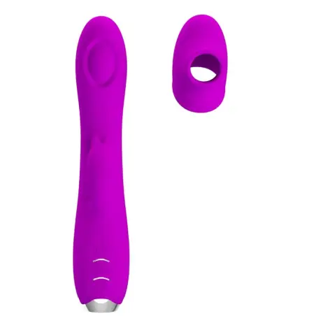 PRETTY LOVE - REGINA VIBRADOR-SUCCIONADOR RECARGABLE MORADO Vibradores Rabbit