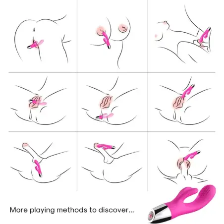 ARMONY - VIBRADOR RABBIT FUCSIA Vibradores Rabbit