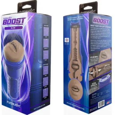 FLESHLIGHT BOOST - MASTURBADOR BOCA BLOW MD FLESH RP Masturbador Boca