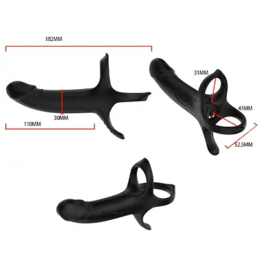 ARMONY - DILDO CON ANILLO & VIBRADOR Anillos con Vibración