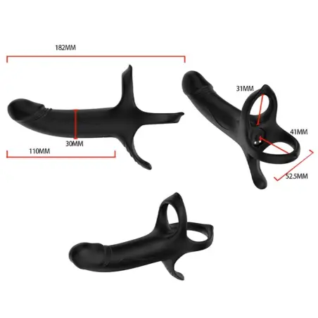 ARMONY - DILDO CON ANILLO & VIBRADOR Anillos con Vibración