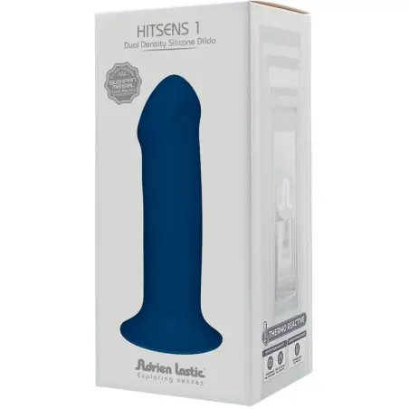 ADRIEN LASTIC - HITSENS 1 DILDO SILICONA AZUL Dildos para Arneses
