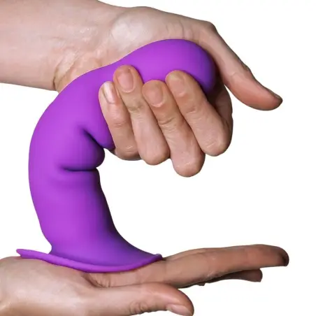 ADRIEN LASTIC - HITSENS 3 DILDO SILICONA VIOLETA Dildos para Arneses