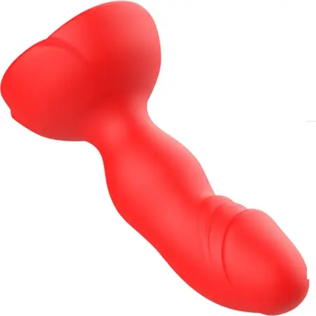 ARMONY - EXTREME A BLOOM ROSA VIBRADOR & PLUG ANAL CONTROL REMOTO ROJO Vibradores Anales
