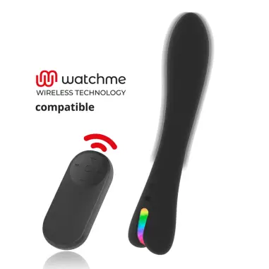 BRILLY GLAM - RYAN VIBRADOR + MANDO CONTROL REMOTO WATCHME Vibradores control remoto