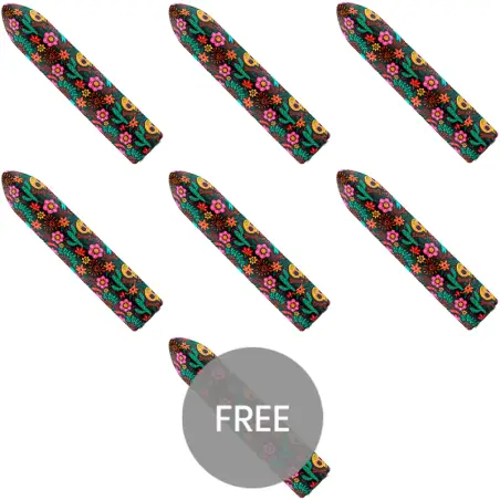 CUSTOM BULLETS - BALA RECARGABLE SKULL 10 INTENSIDADES 6 + 1 GRATIS Juguetes para Mujeres