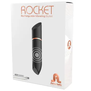 ADRIEN LASTIC - ROCKET BALA RECARGABLE NEGRO Mini vibradores