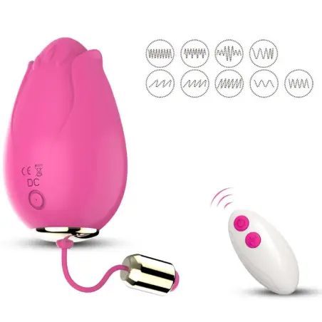 ARMONY - MANDALA HUEVO VIBRADOR PUNTO G CONTROL REMOTO FUCSIA Huevos vibradores