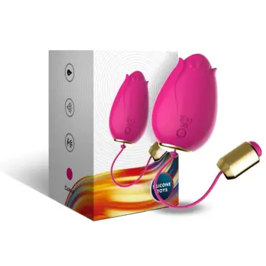ARMONY - MANDALA HUEVO VIBRADOR PUNTO G CONTROL REMOTO FUCSIA Huevos vibradores
