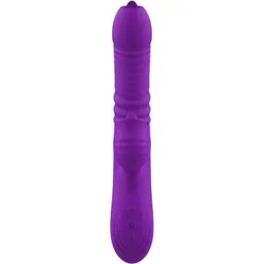 ARMONY - FULLY GSPOT VIBRADOR RABBIT CON LENGUA ESTIMULADORA EFECTO CALOR VIOLETA Vibradores Rabbit