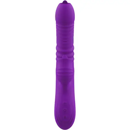 ARMONY - FULLY GSPOT VIBRADOR RABBIT CON LENGUA ESTIMULADORA EFECTO CALOR VIOLETA Vibradores Rabbit