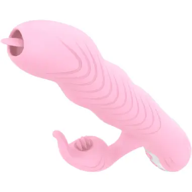 ARMONY - MARCIA VIBRADOR & THRUSTING DOBLE LENGUA EFECTO CALOR ROSA Vibradores