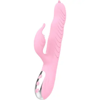 ARMONY - MARCIA VIBRADOR & THRUSTING DOBLE LENGUA EFECTO CALOR ROSA Vibradores